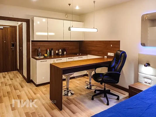 Студия, 33.1м², 43000 ₽/мес — фото № 4 Студия, 33.1м², 43000 ₽/мес — фото № 4