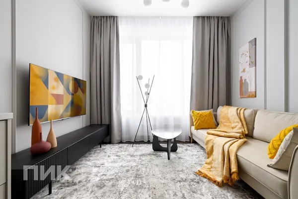 1-к квартира, 41м², 134900 ₽/мес — фото № 1 1-к квартира, 41м², 134900 ₽/мес — фото № 1