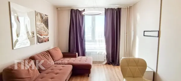 1-к квартира, 37.3м², 84900 ₽/мес — фото № 1 1-к квартира, 37.3м², 84900 ₽/мес — фото № 1