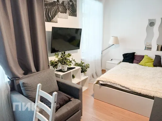 Студия, 28м², 37400 ₽/мес — фото № 3 Студия, 28м², 37400 ₽/мес — фото № 3