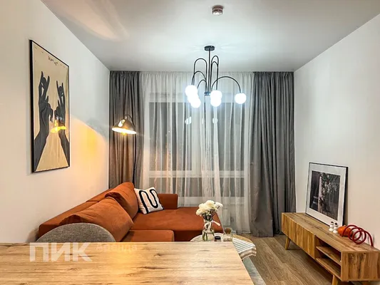 1-к квартира, 33.5м², 52200 ₽/мес — фото № 1 1-к квартира, 33.5м², 52200 ₽/мес — фото № 1