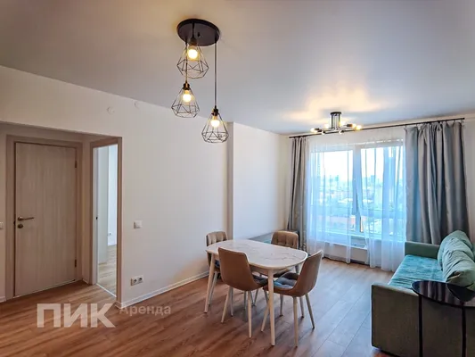 2-к квартира, 58.3м², 123500 ₽/мес — фото № 2 2-к квартира, 58.3м², 123500 ₽/мес — фото № 2