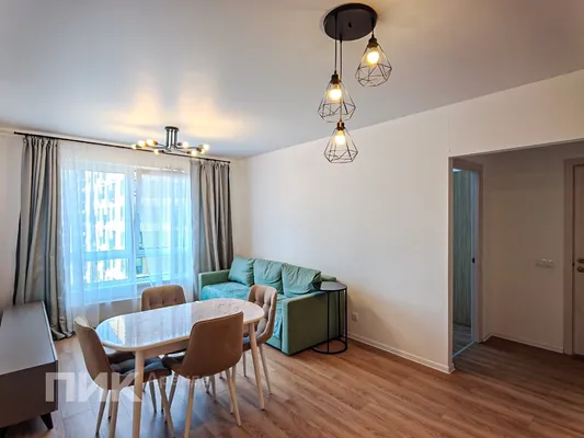 2-к квартира, 58.3м², 123500 ₽/мес — фото № 1 2-к квартира, 58.3м², 123500 ₽/мес — фото № 1